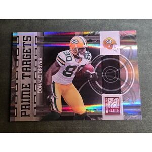 Donruss Elite 2009 Prime Target Donald Driver Card Green Bay Packers 386/399 NFL